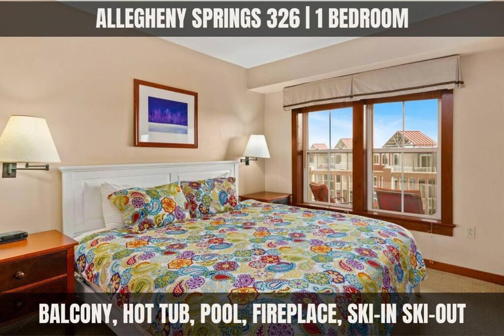 Allegheny Spring 326, Ski In Out, Pool Hottub Aparthotel Snowshoe Exterior photo